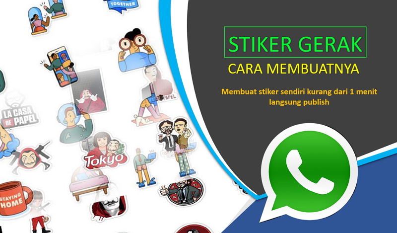 Cara Bikin Stiker Sendiri di whatsapp