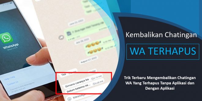 Cara Mengetahui Whatsapp Yang Dihapus