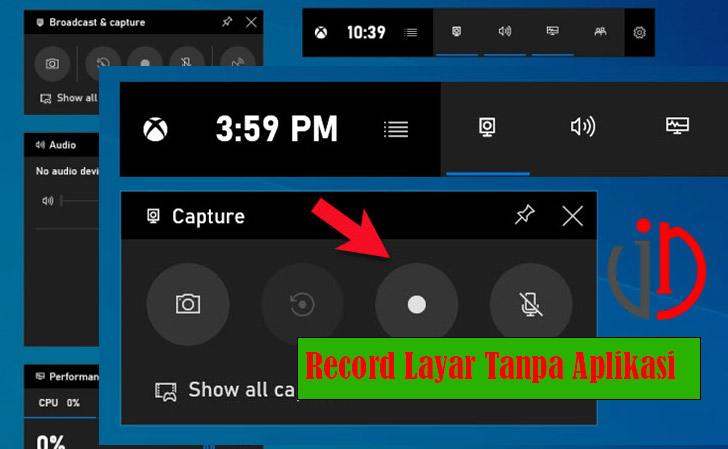Cara Merekam Layar Laptop Tanpa Aplikasi