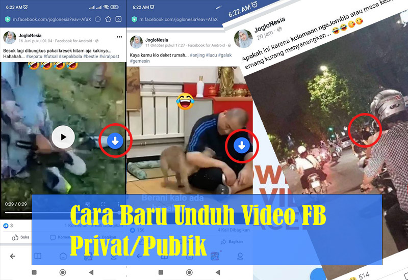 Cara Menyimpan Video Facebook Ke Galeri Tanpa Aplikasi Tambahan