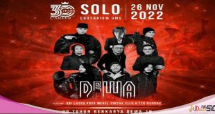 Tiket Konser Dewa 19 di Edutoriom UMS Solo Mulai Menipis