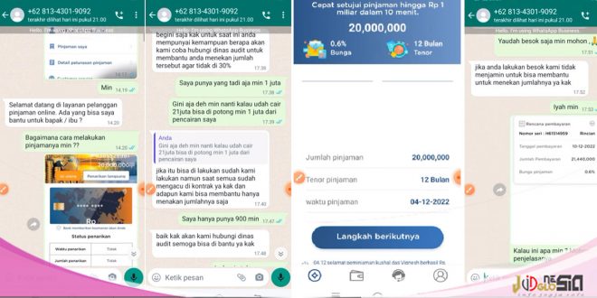 Marcus Pinjaman Online Penipuan Berkedok Pinjol