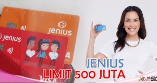 Cara Menggunakan Kartu Kredit Jenius dengan Limit 500 Juta