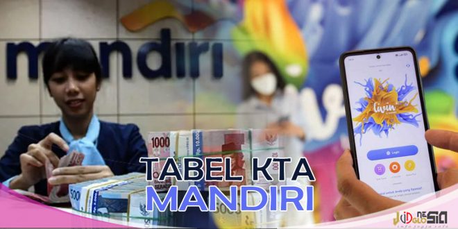 Tabel Pinjaman KTA Mandiri, Kelebihan dan Tips Pengajuan Mudah ACC