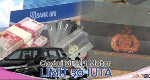 Pinjaman BRI Jaminan BPKB Motor Limit 50 Juta