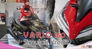 Simulasi Kredit Motor Honda Vario 160 berikut tabel angsuran