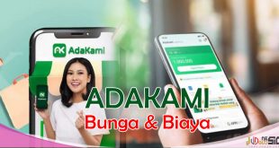 Bunga Pinjaman Adakami dan Biaya Administrasi