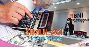 Simulasi Kredit Tanpa Agunan BNI Fleksi