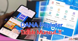 Menu DANA Paylater Tidak Tersedia